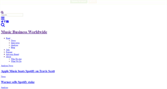Desktop Screenshot of musicbusinessworldwide.com